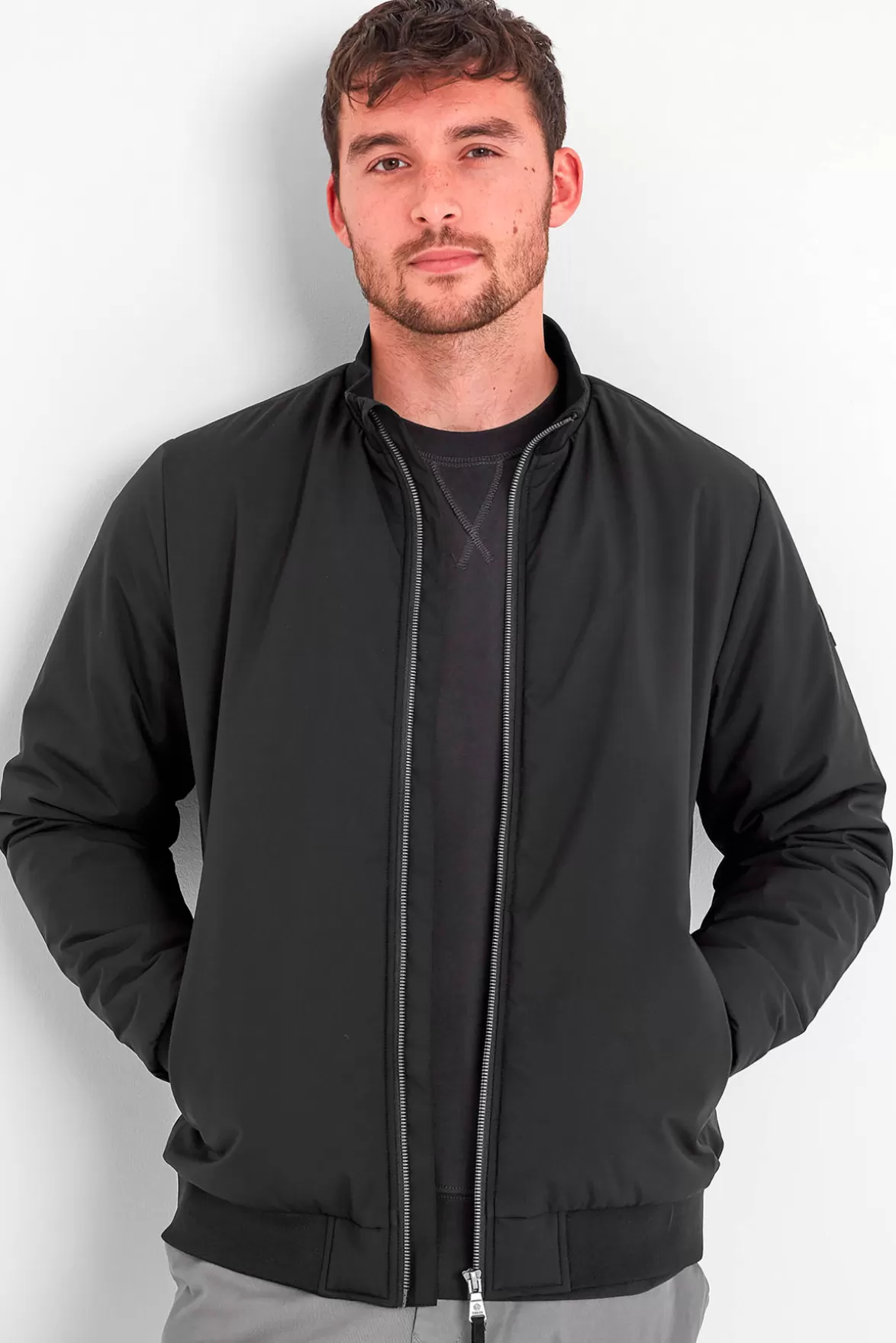 Tog24 Waterproof Jackets< Bracken Water Resistant Bomber Jacket