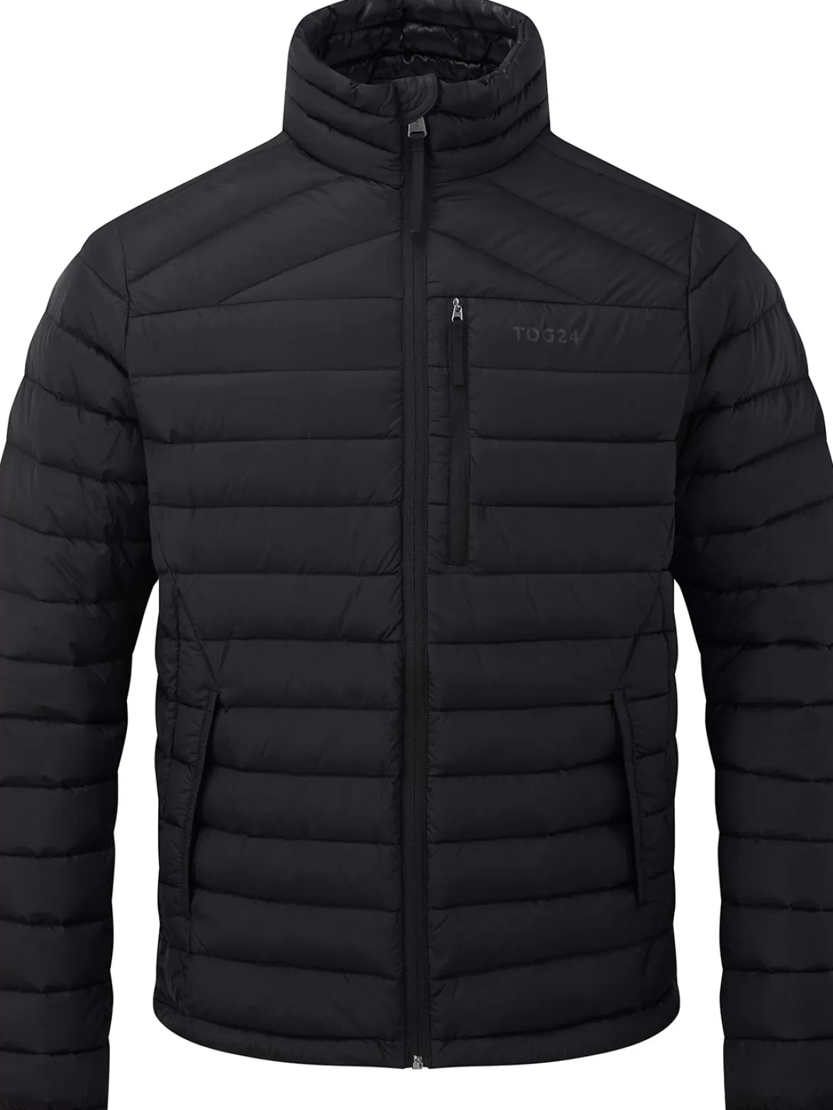 Tog24 Insulated & Down Fill Jackets< Drax Funnel Down Jacket Black