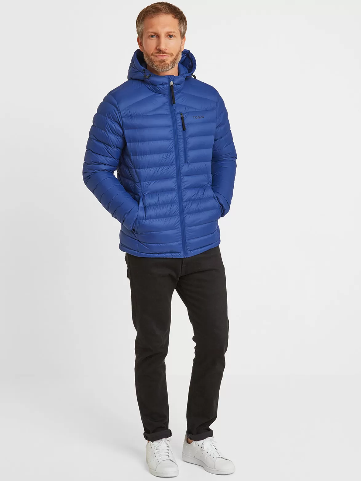 Tog24 Insulated & Down Fill Jackets< Drax Hooded Down Jacket Royal