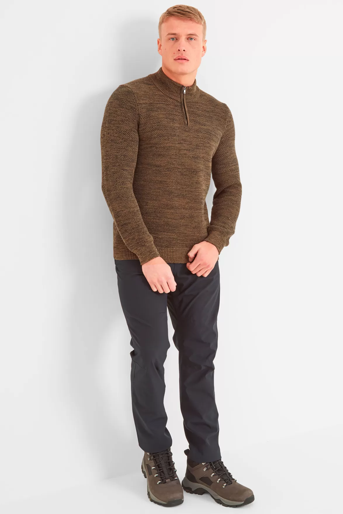 Tog24 Knitwear & Jumpers< Epson Zip Neck Jumper