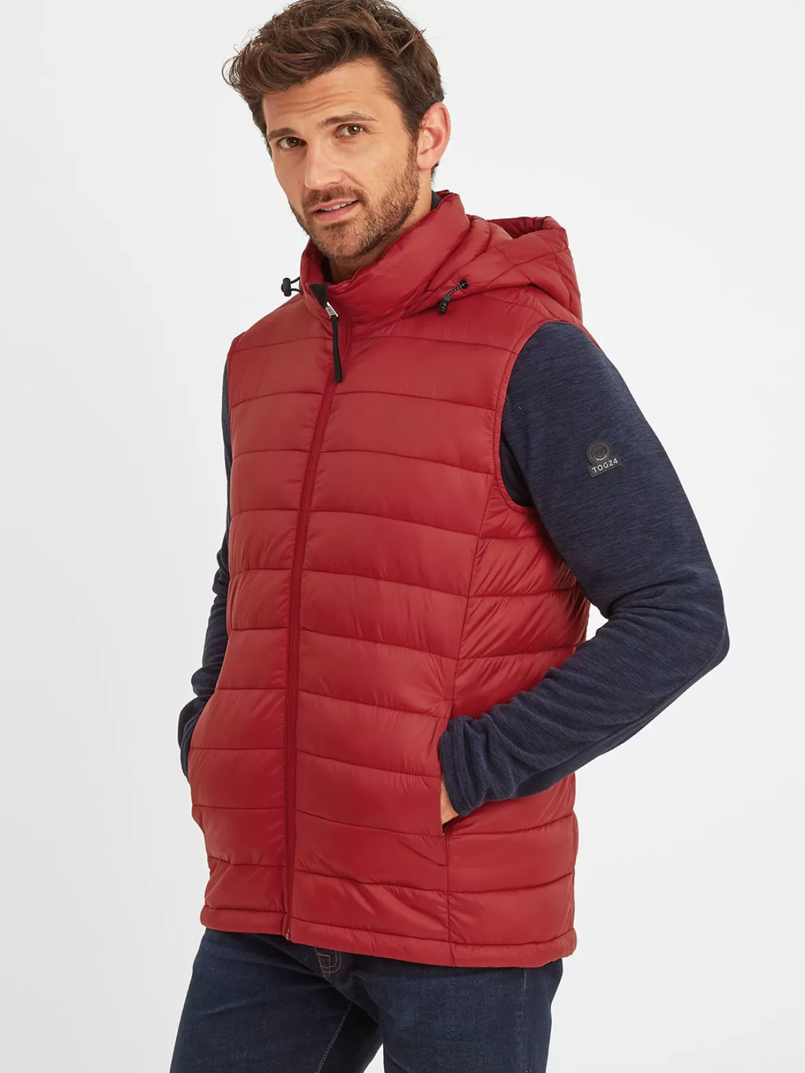 Tog24 Vests & Gilets< Garnett Gilet Chilli Red