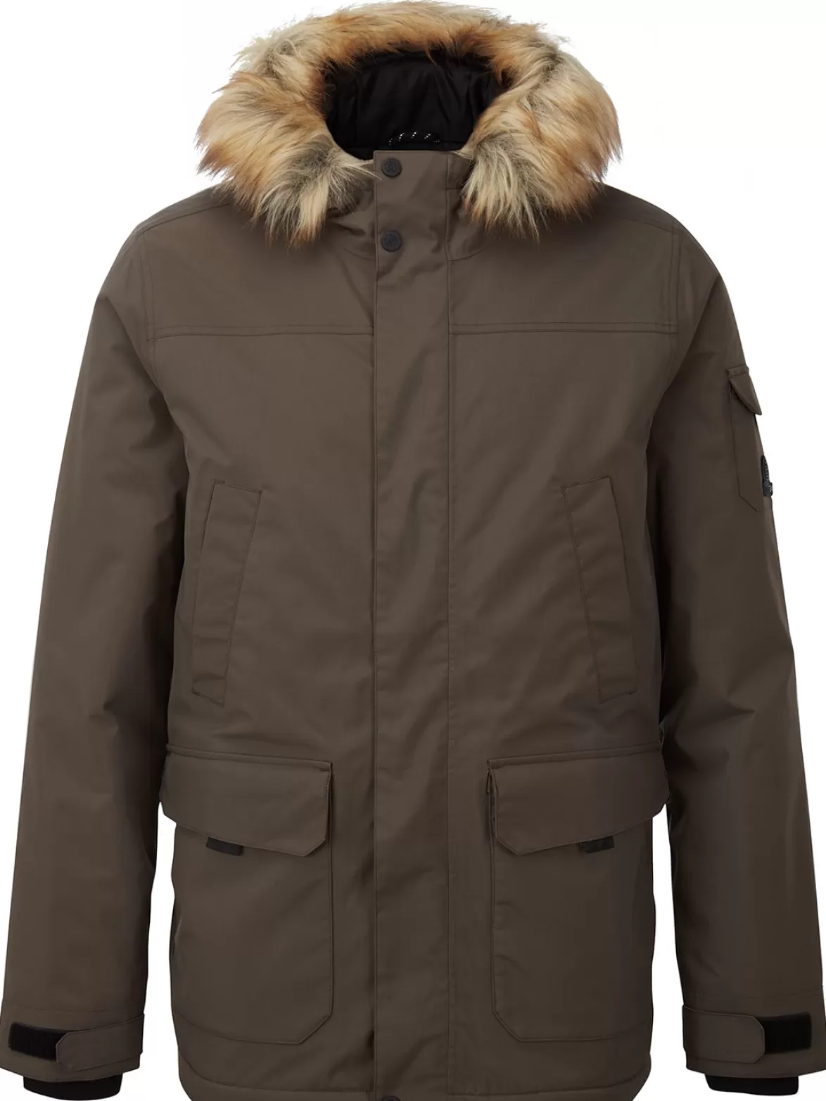 Tog24 Waterproof Jackets< Garrick Waterproof Parka Dark Khaki