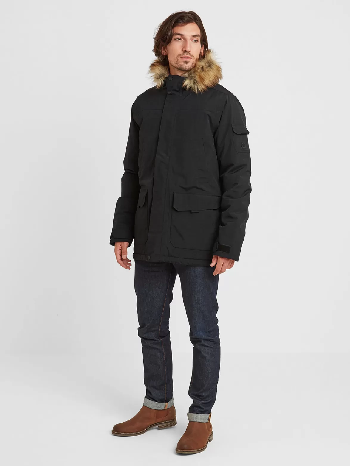 Tog24 Waterproof Jackets< Garrick Waterproof Parka Black