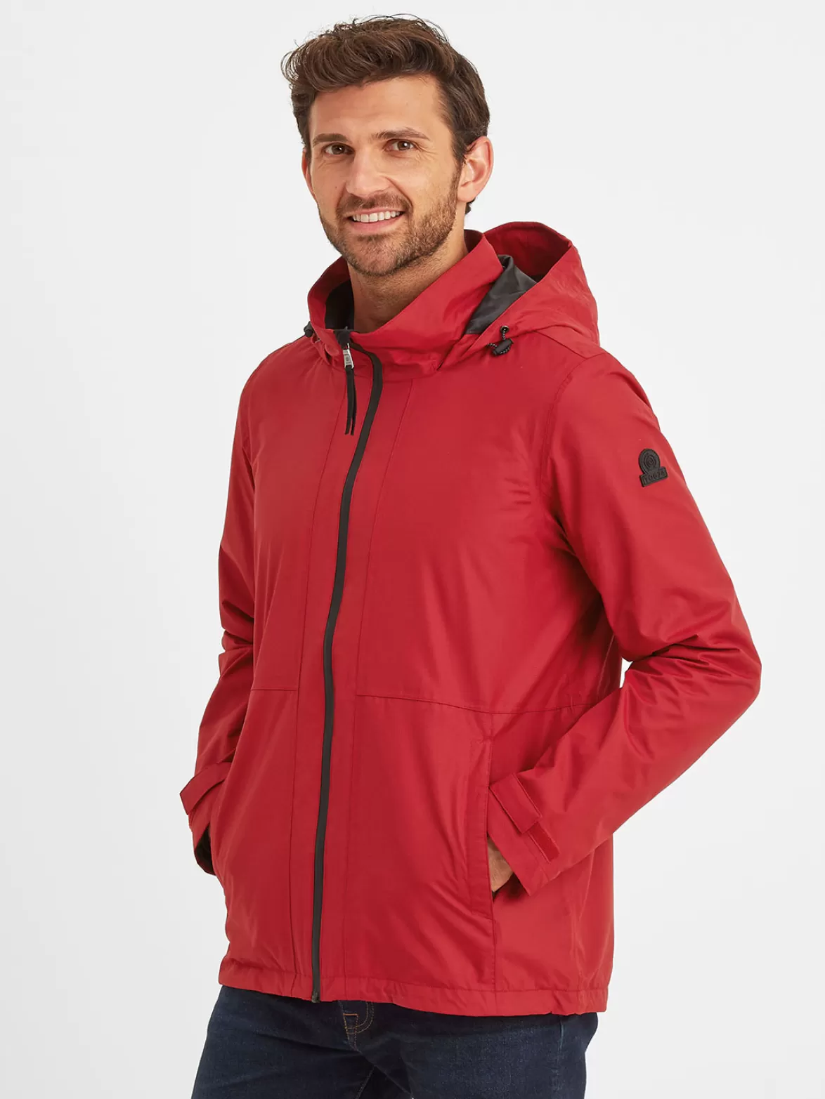 Tog24 Waterproof Jackets< Gribton Jacket Chilli Red