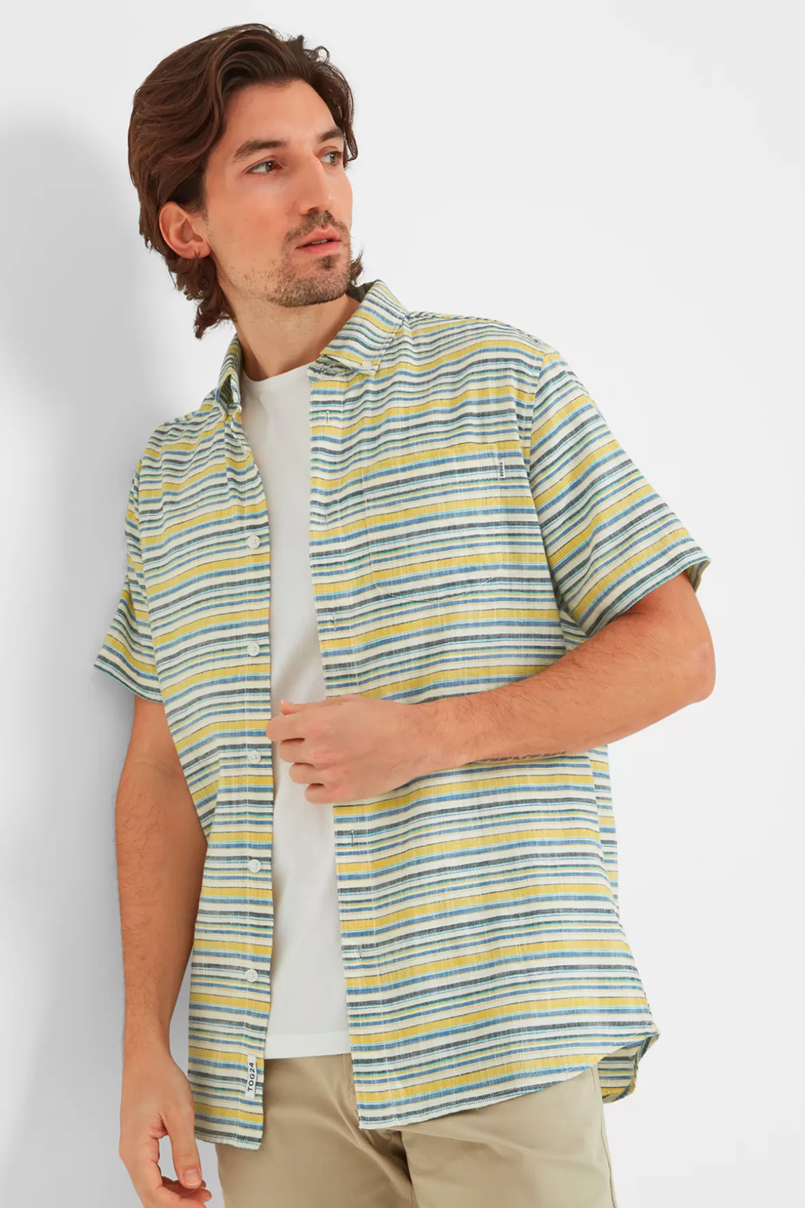 Tog24 Shirts< Harold Short Sleeve Stripe Shirt