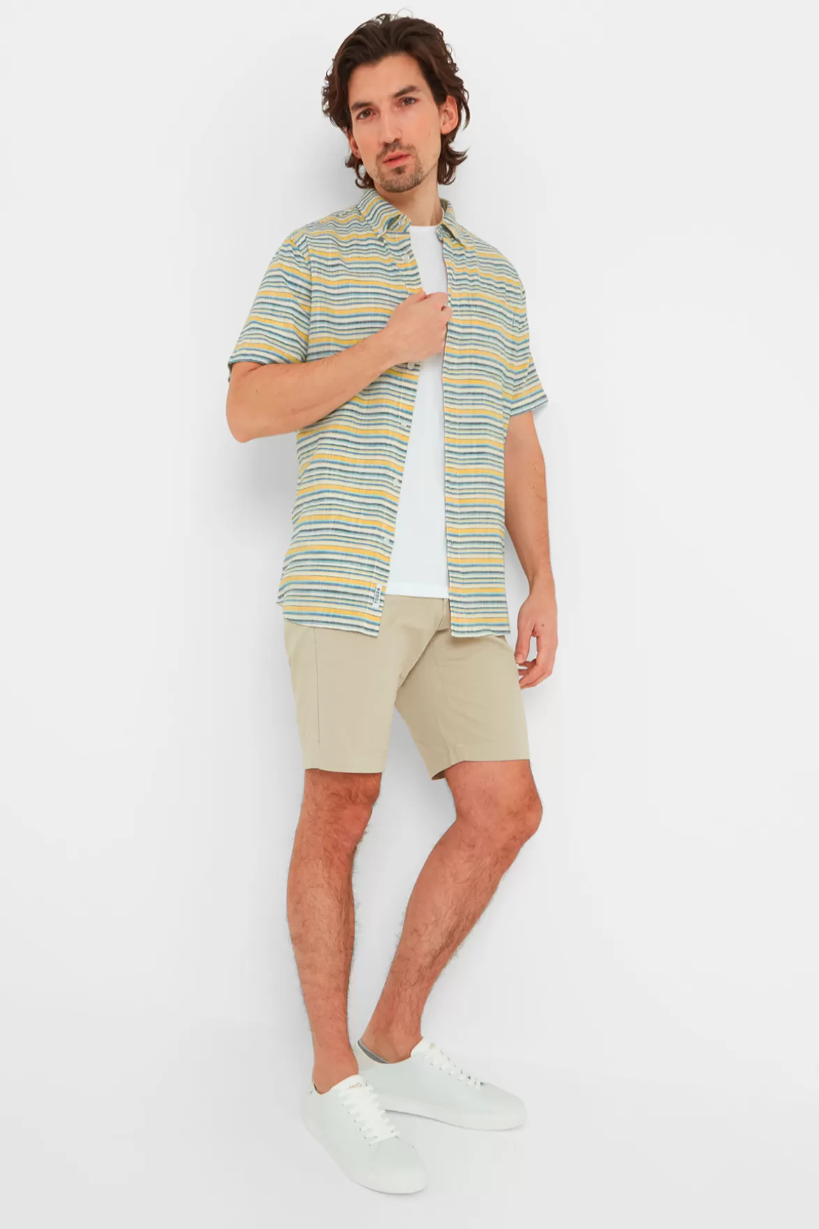 Tog24 Shirts< Harold Short Sleeve Stripe Shirt