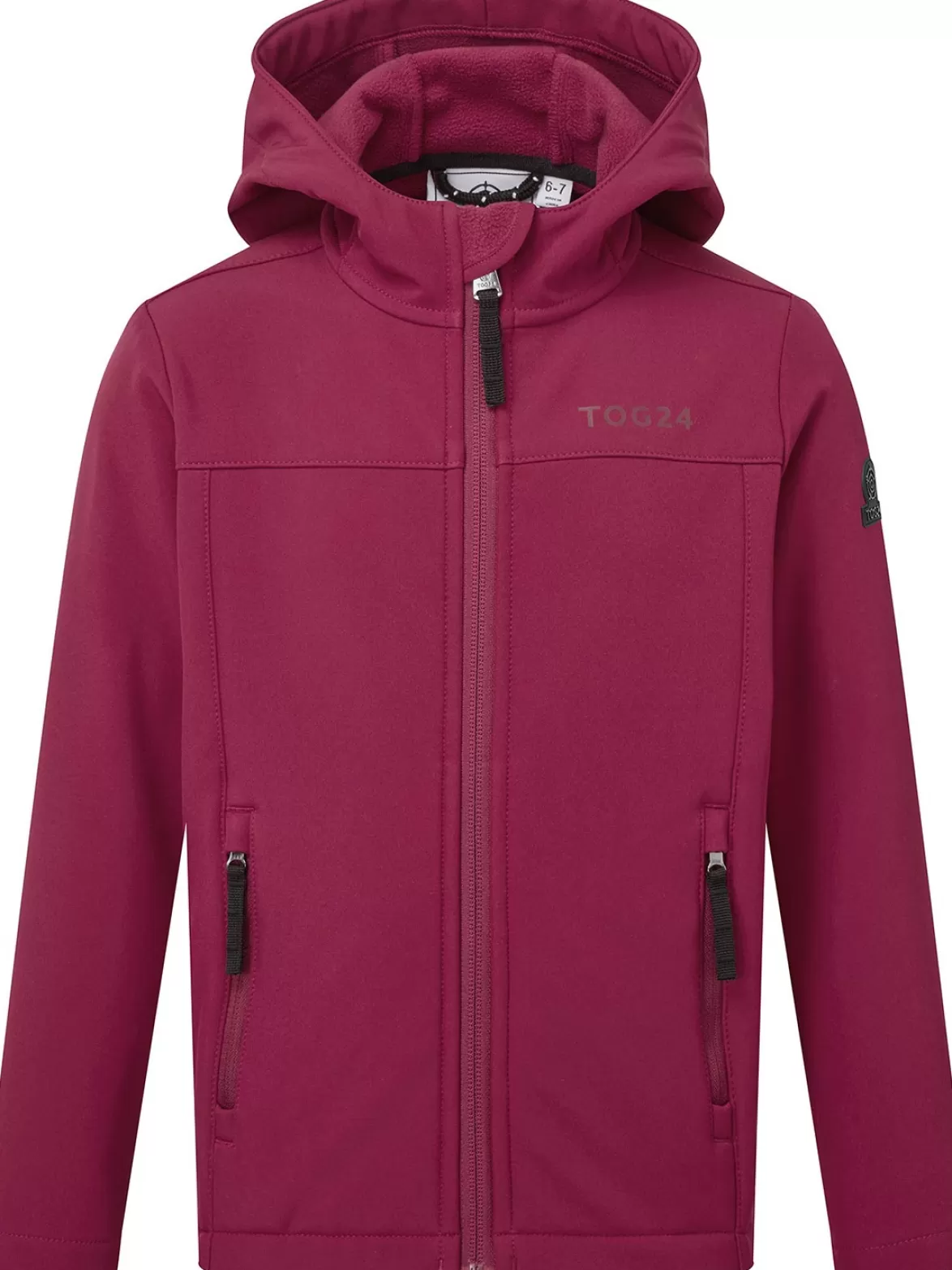 Tog24 Softshell Jackets< Koroma Softshell Hooded Jacket Raspberry