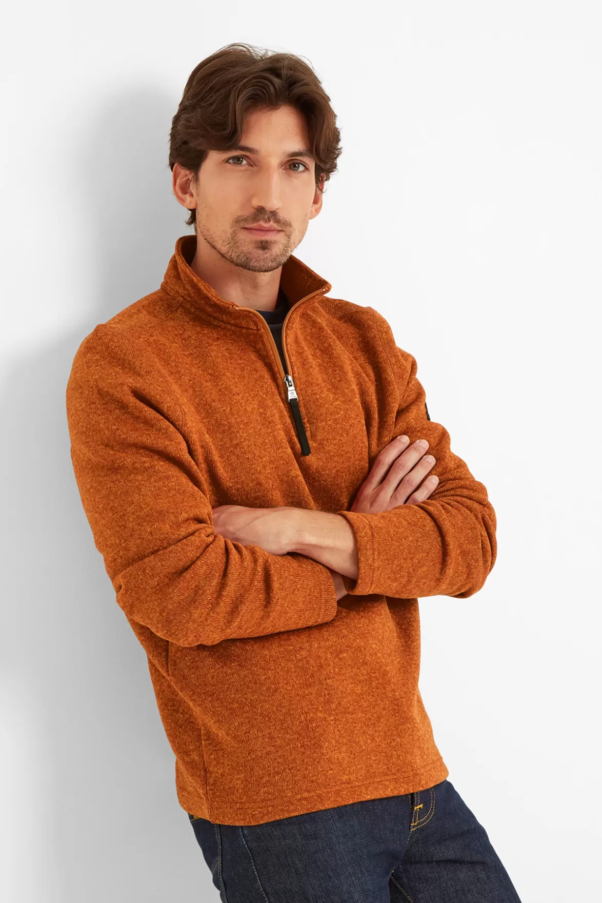 Tog24 Fleeces< Pearson Knitlook Fleece Zipneck