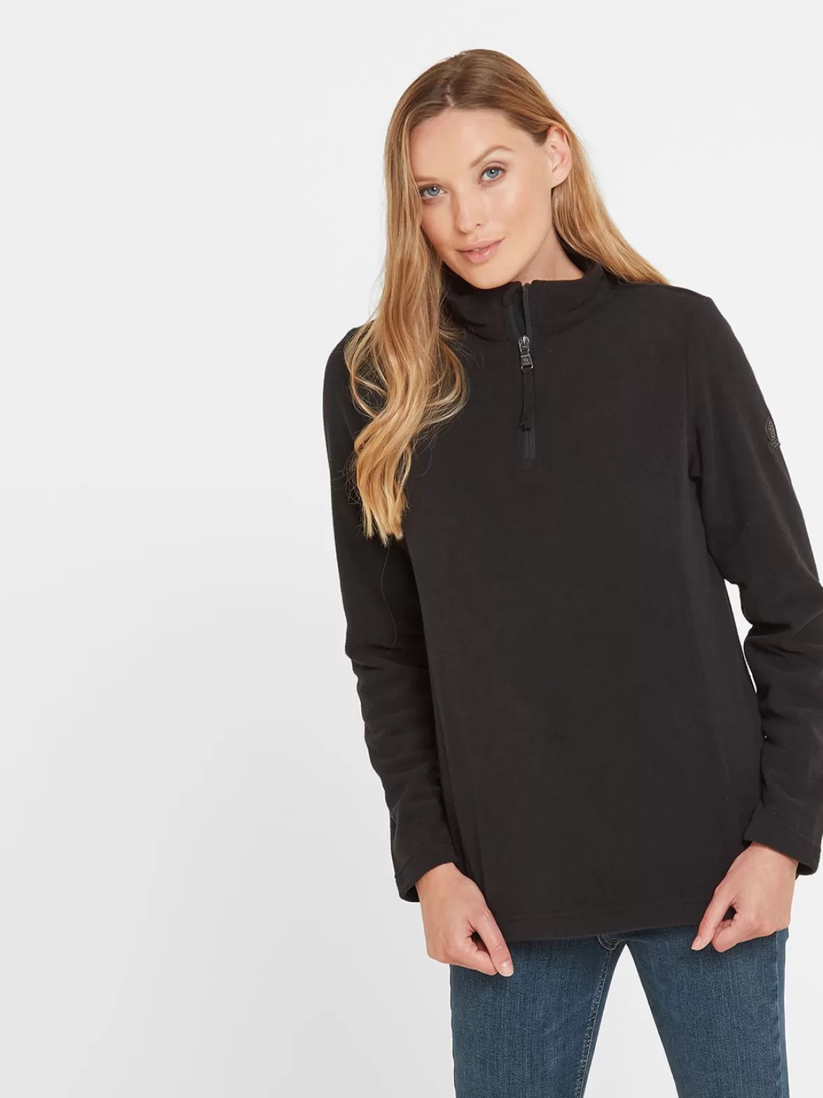 Tog24 Fleeces< Shire Fleece Zipneck Black