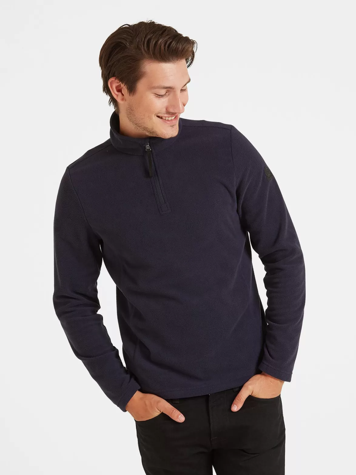 Tog24 Fleeces< Shire Fleece Zipneck Navy