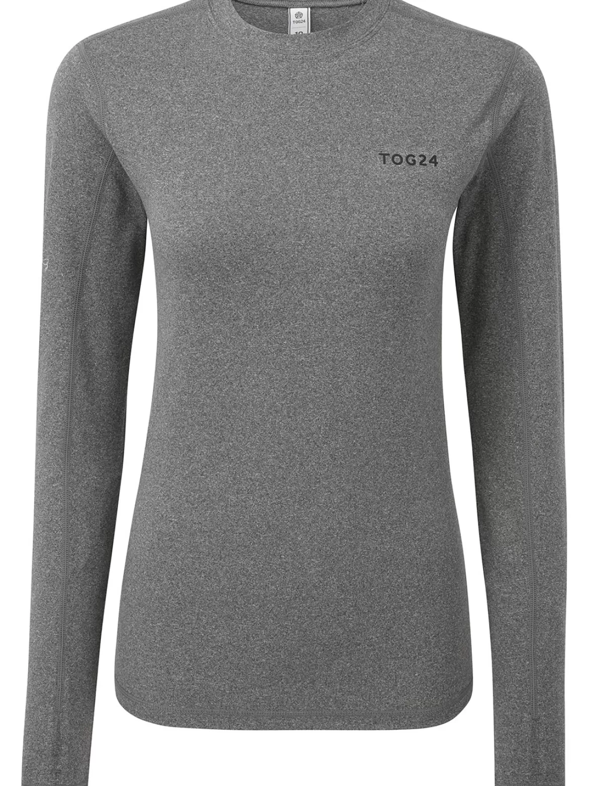 Tog24 Base Layers< Snowdon Thermal Crew Neck Grey Marl