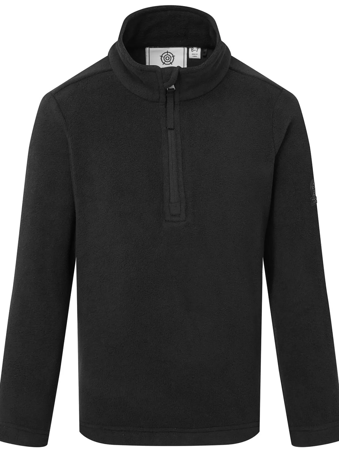 Tog24 Fleeces< Toffolo Zipneck Fleece Black