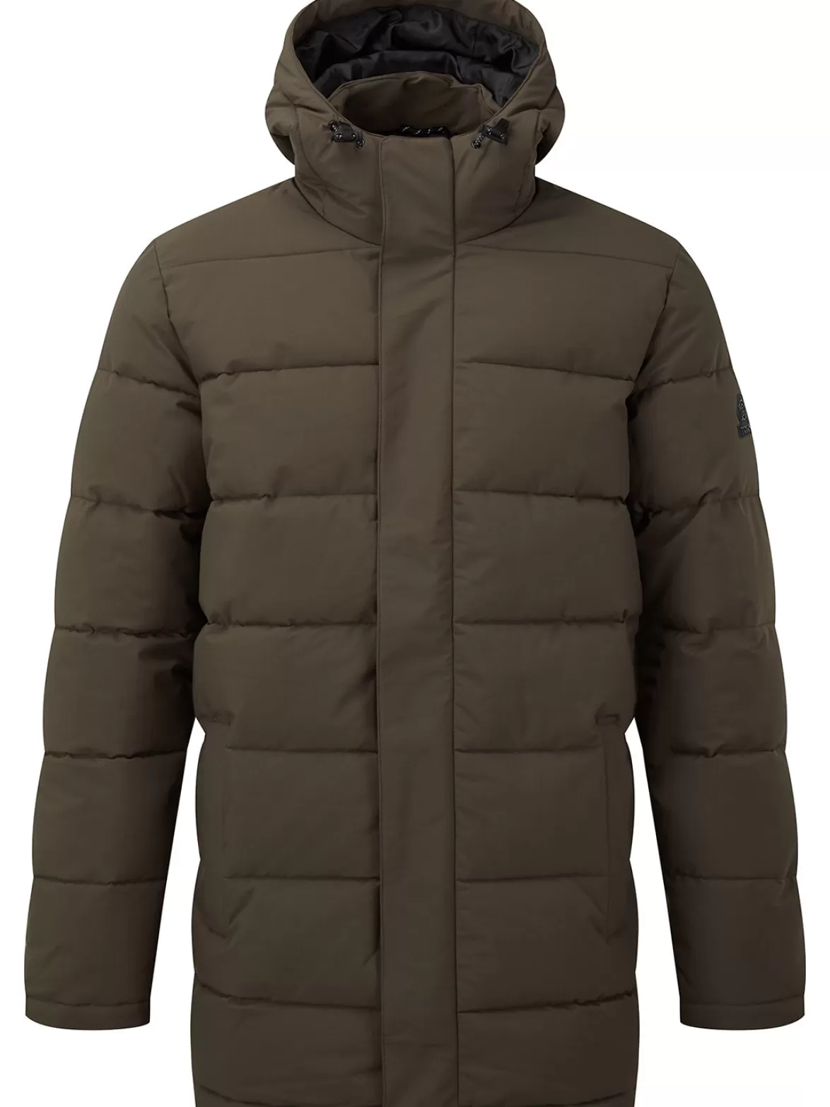 Tog24 Insulated & Down Fill Jackets< Watson Long Insulated Jacket Dark Khaki