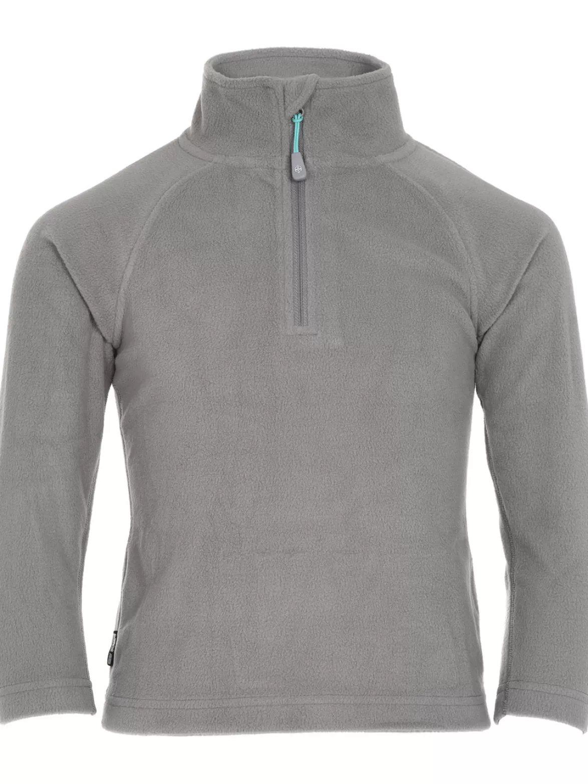 * Fleeces< Warm Girls Zip Micro Fleece Dove Grey