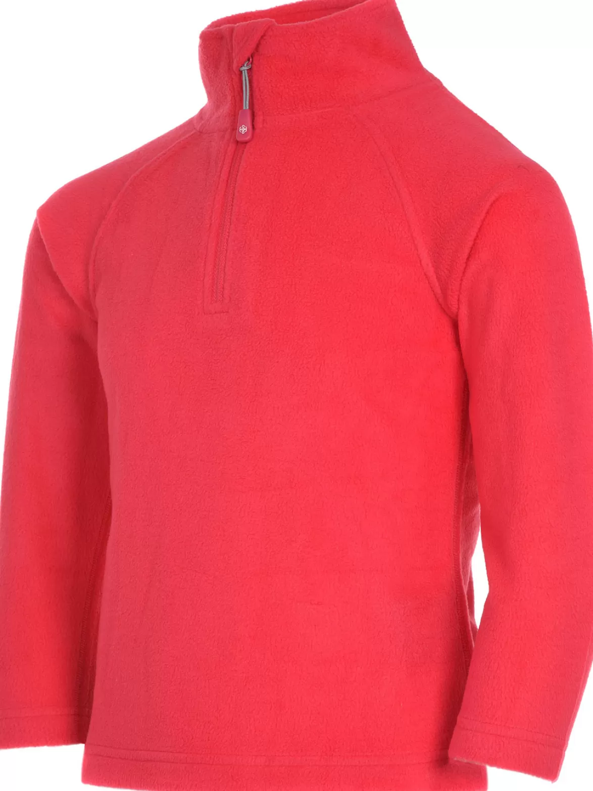 * Fleeces< Warm Girls Zip Micro Fleece Raspberry