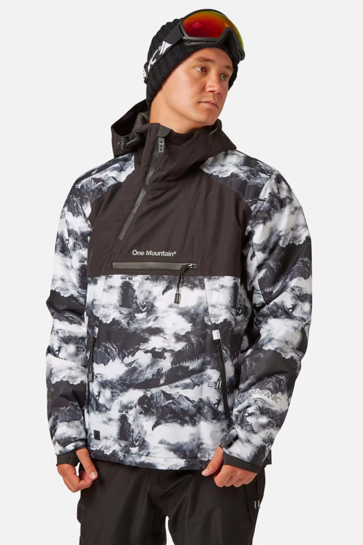 * Ski/Snowboard Jackets< Zero Hypadri Jacket White Out Print