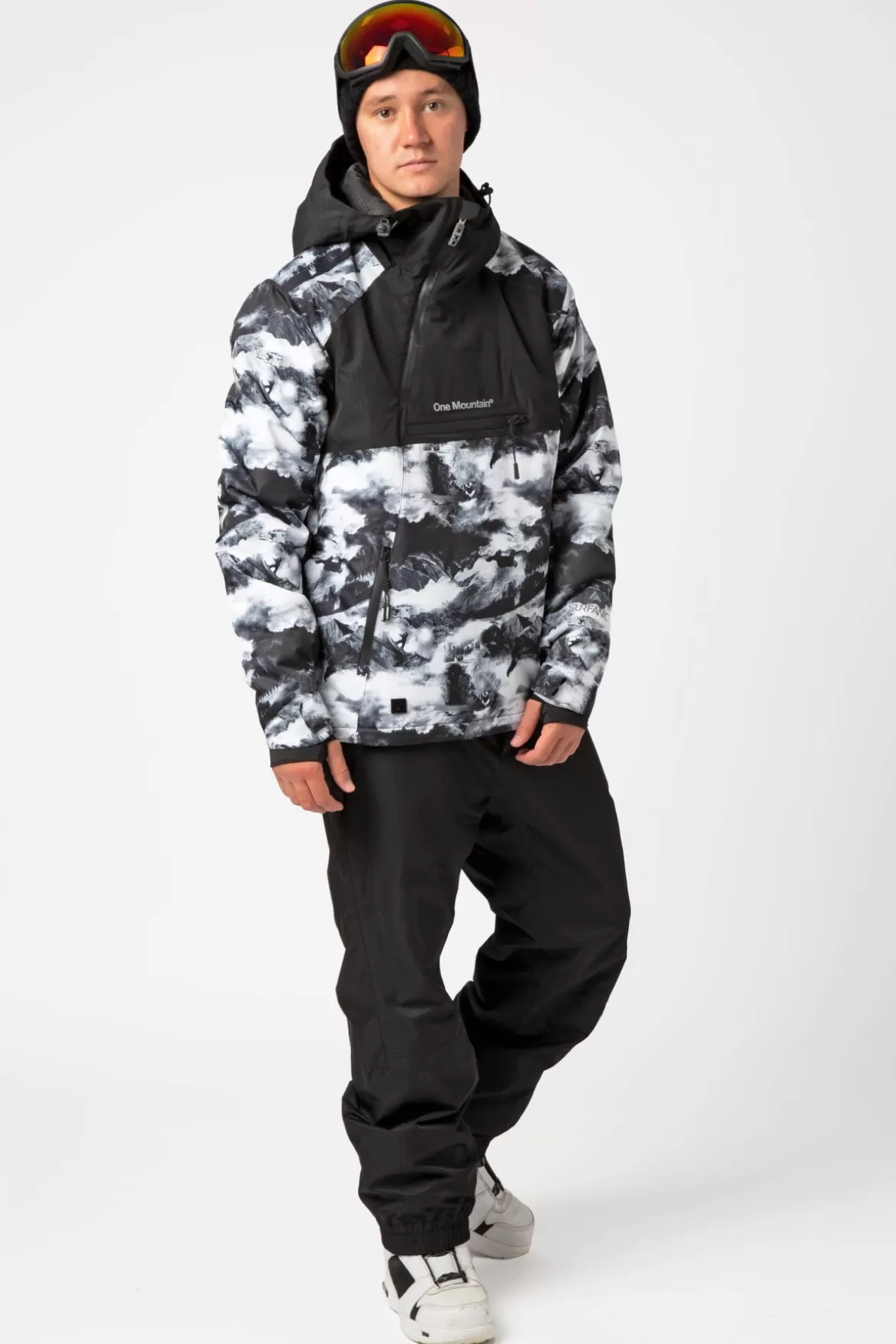 * Ski/Snowboard Jackets< Zero Hypadri Jacket White Out Print